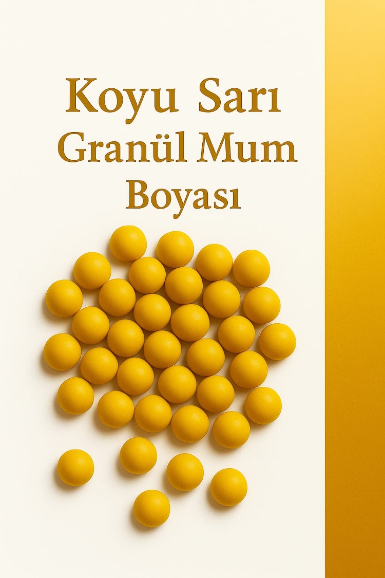Granül Mum Boyası Yüksek Kaliteli Mum Boya Pigmenti, Hobi ve Mum Yapma Malzemesi