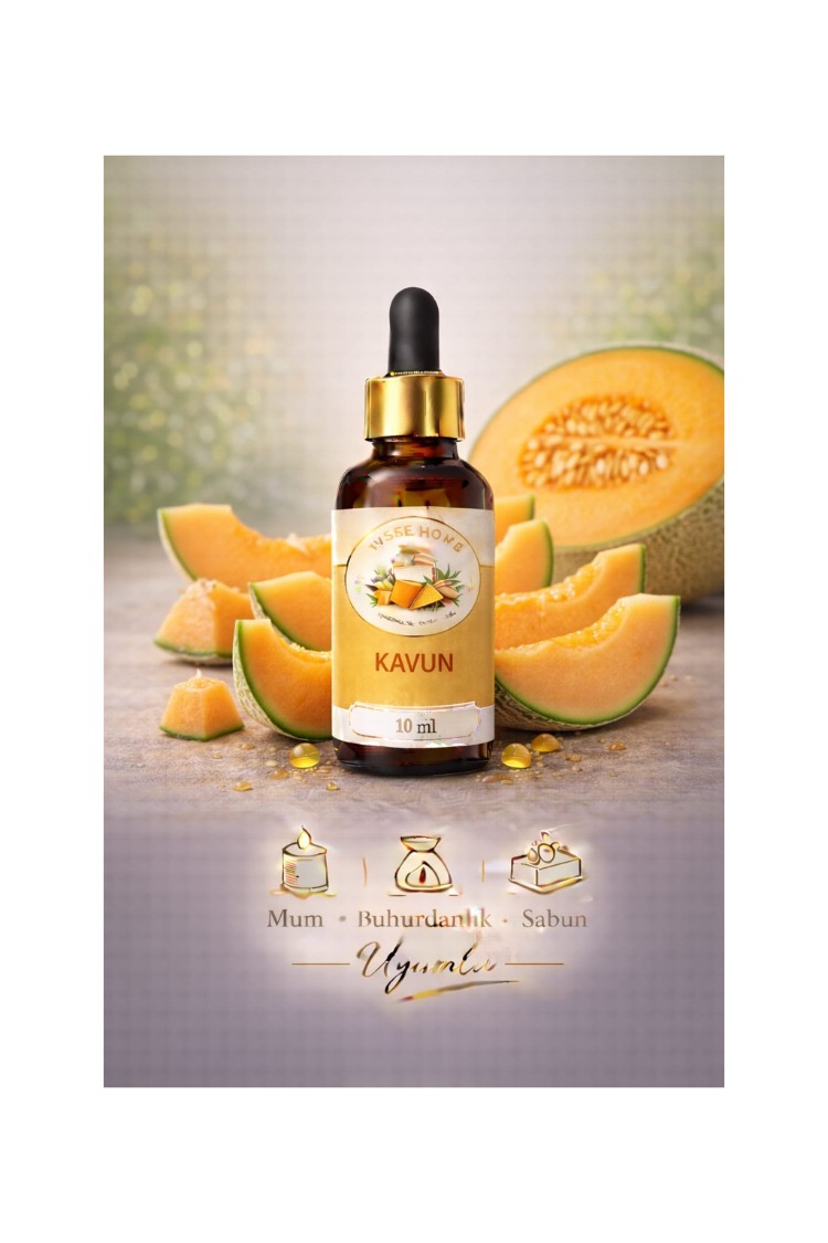 10 ML Meyve Serisi Mum, Sabun, Buhurdanlık, Oda Kokusu Esansı Yoğun Aromalı