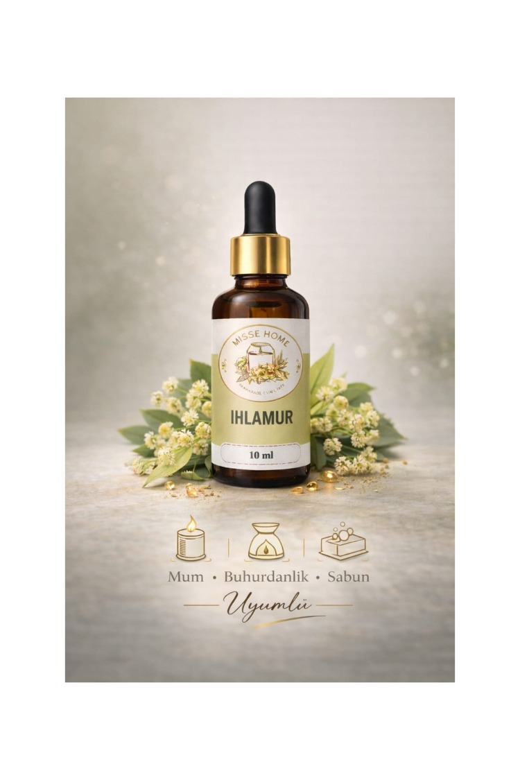 10 ML Çiçek Serisi Mum, Sabun, Buhurdanlık, Oda Kokusu Esansı Yoğun Aromalı