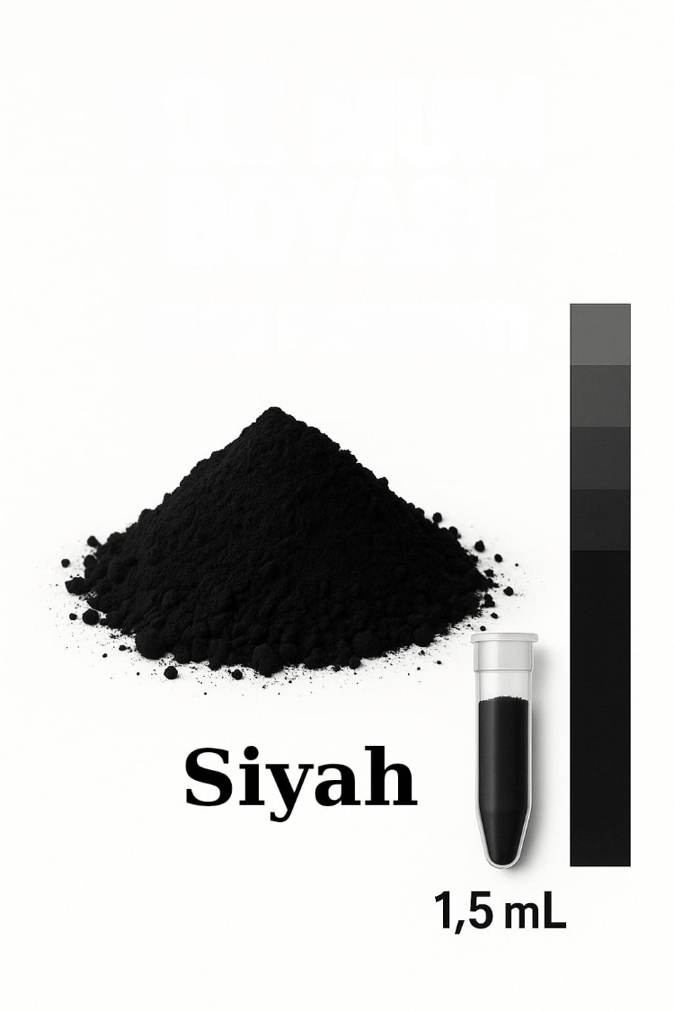 Toz Mum Boyası ℅100 Doğal Pigment 1,5 mL (Parafin Wax Soya Wax Jel Mum Kandil Mum)
