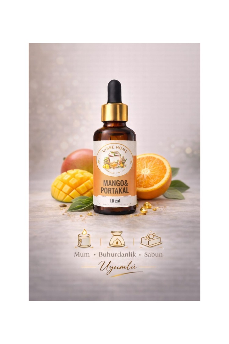 10 ML Meyve Serisi Mum, Sabun, Buhurdanlık, Oda Kokusu Esansı Yoğun Aromalı