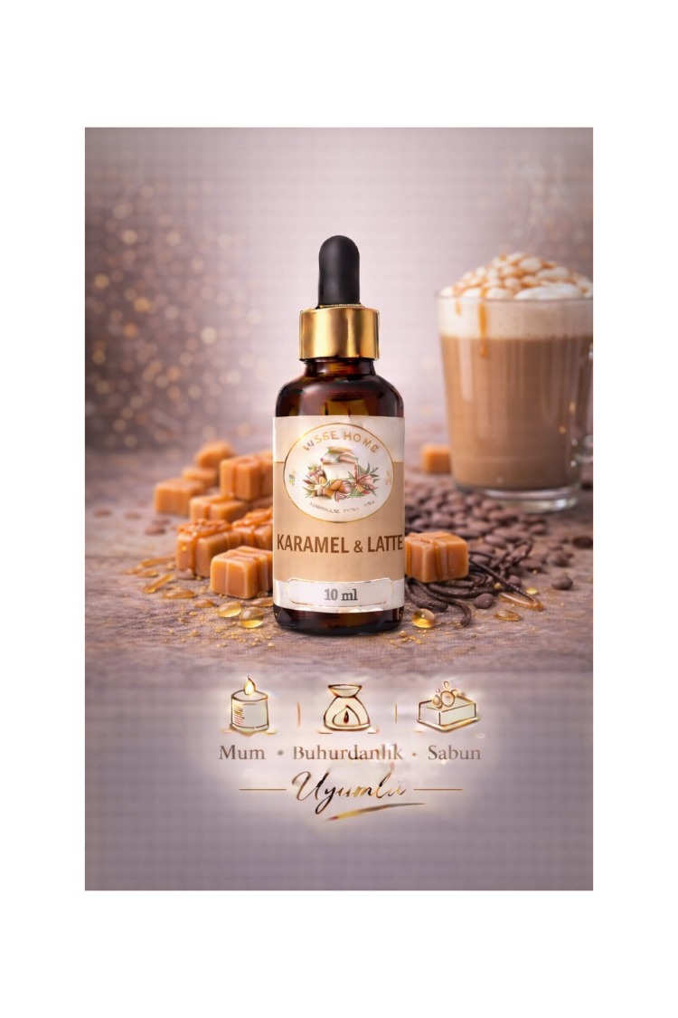 10 ML Kahve Serisi Mum, Sabun, Buhurdanlık, Oda Kokusu Esansı Yoğun Aromalı