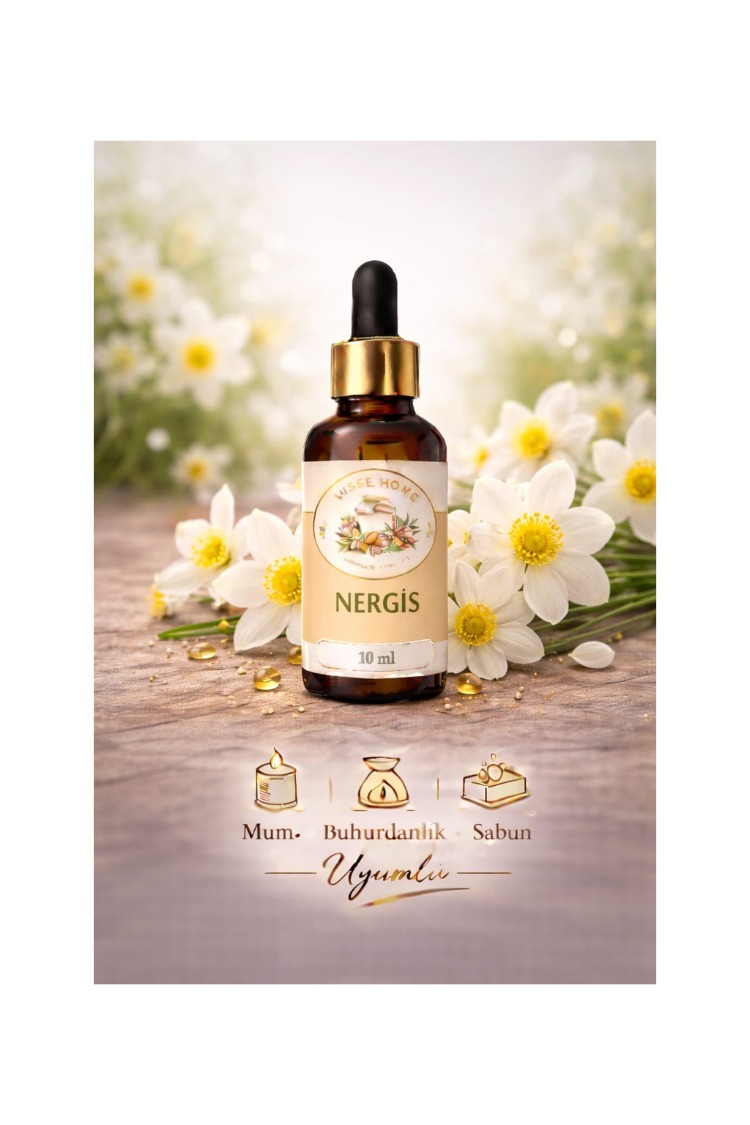 10 ML Çiçek Serisi Mum, Sabun, Buhurdanlık, Oda Kokusu Esansı Yoğun Aromalı