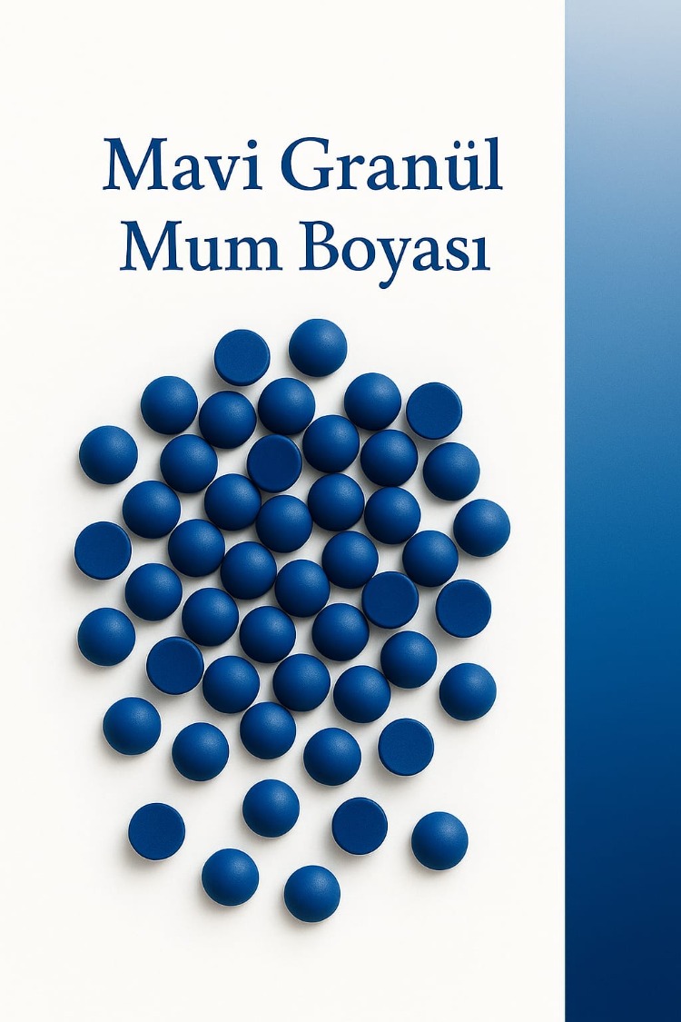 Granül Mum Boyası Yüksek Kaliteli Mum Boya Pigmenti, Hobi ve Mum Yapma Malzemesi