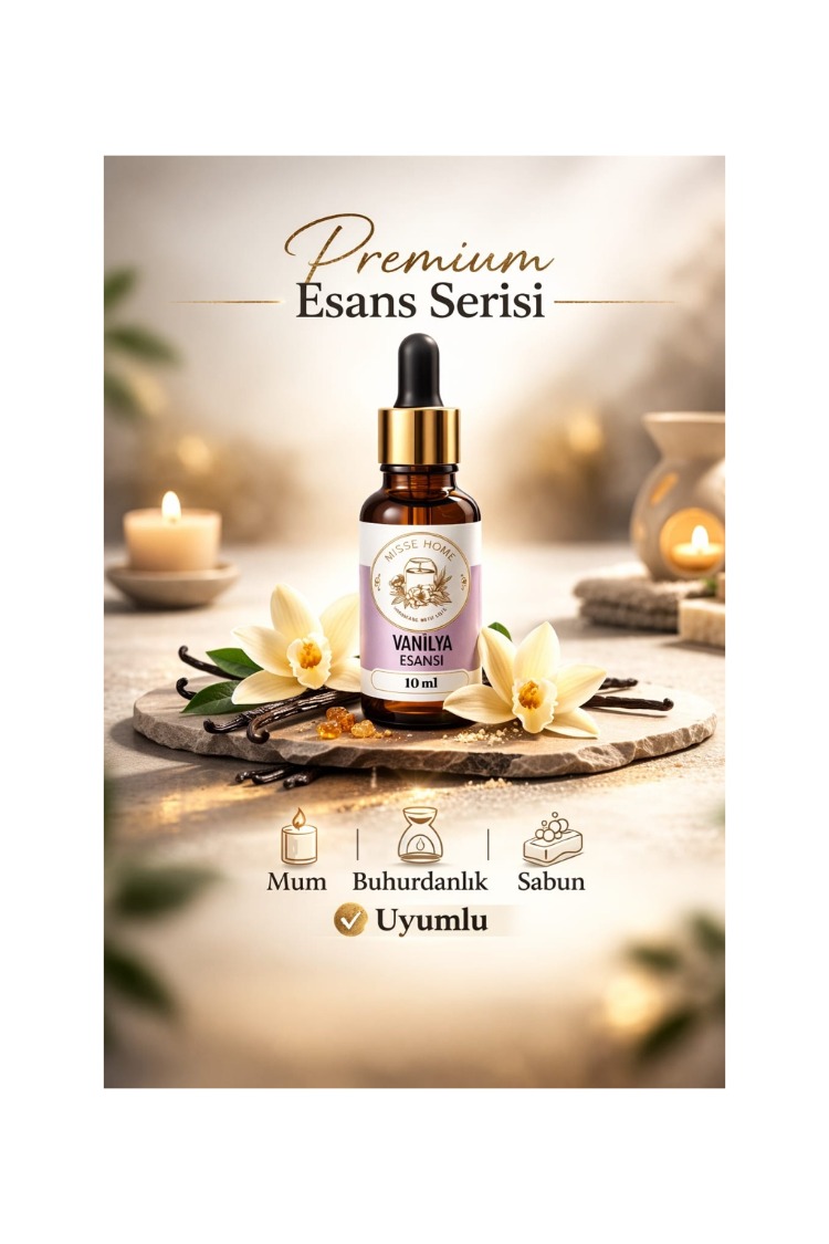 10 ML Çiçek Serisi Mum, Sabun, Buhurdanlık, Oda Kokusu Esansı Yoğun Aromalı