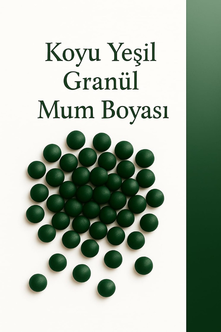 Granül Mum Boyası Yüksek Kaliteli Mum Boya Pigmenti, Hobi ve Mum Yapma Malzemesi