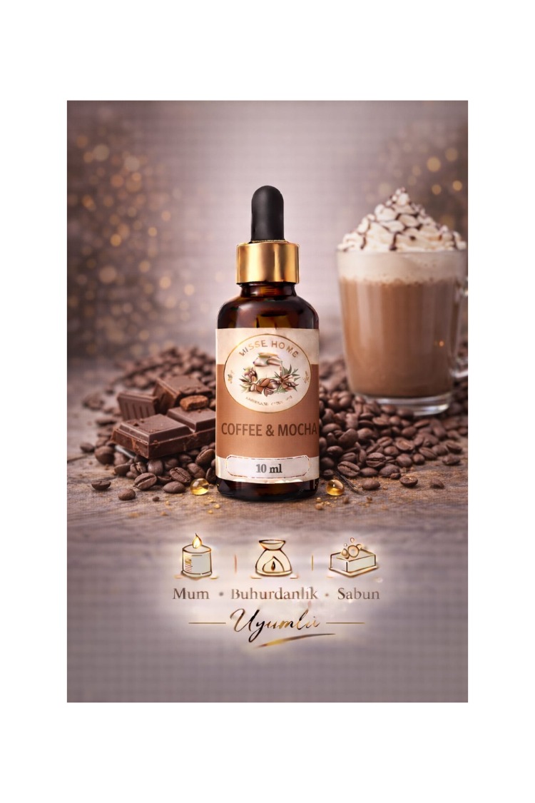 10 ML Kahve Serisi Mum, Sabun, Buhurdanlık, Oda Kokusu Esansı Yoğun Aromalı