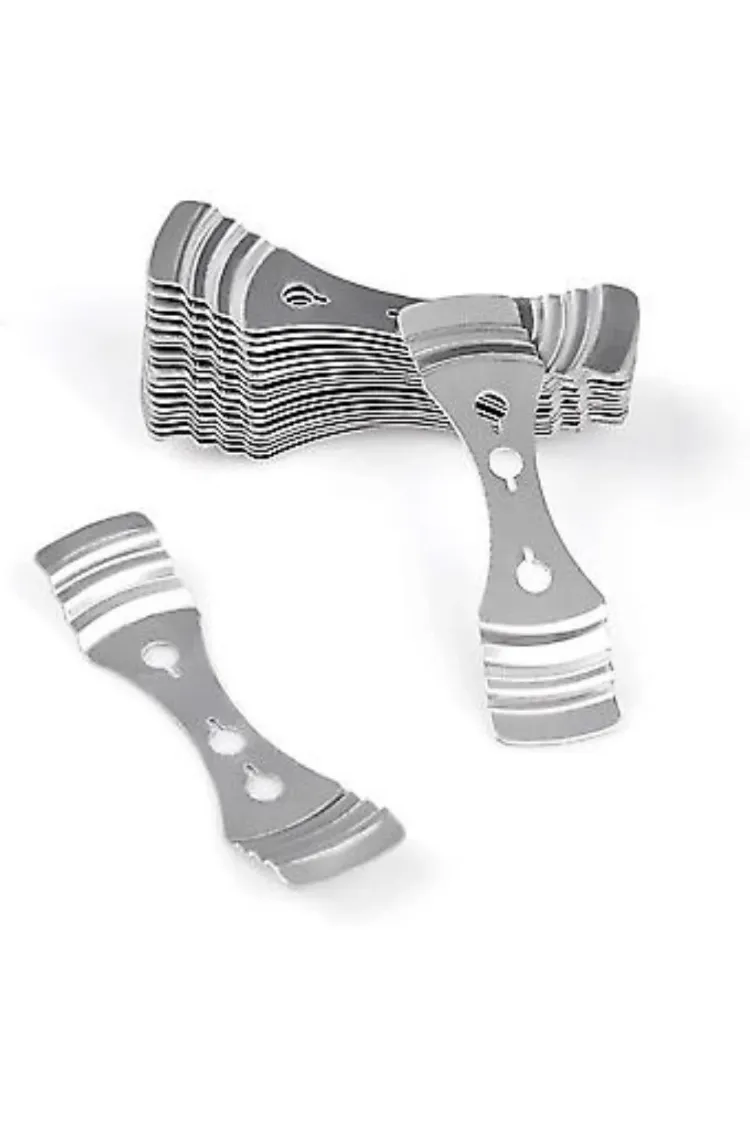 10 Adet Metal Mum Fitil Tutucu ve Dengeleyici, Mum Fitil Tutacağı-Candle Wick Holder