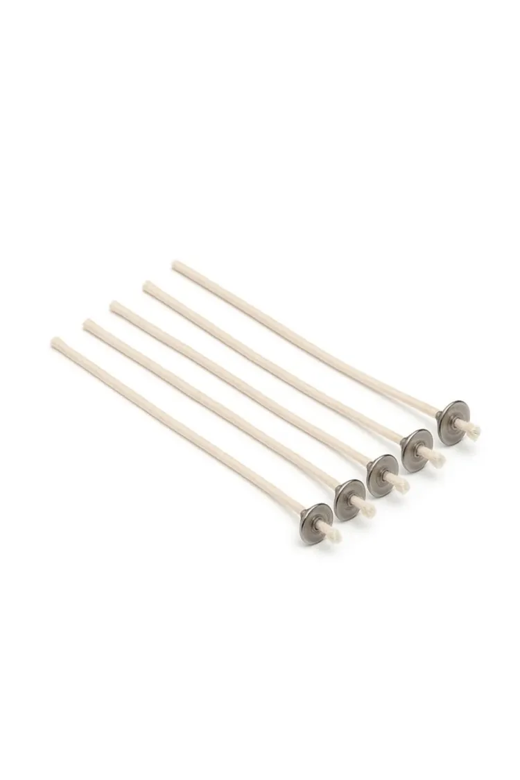 Metal Başlıklı 5'li Yedek Kandil Fitili (15 cm)