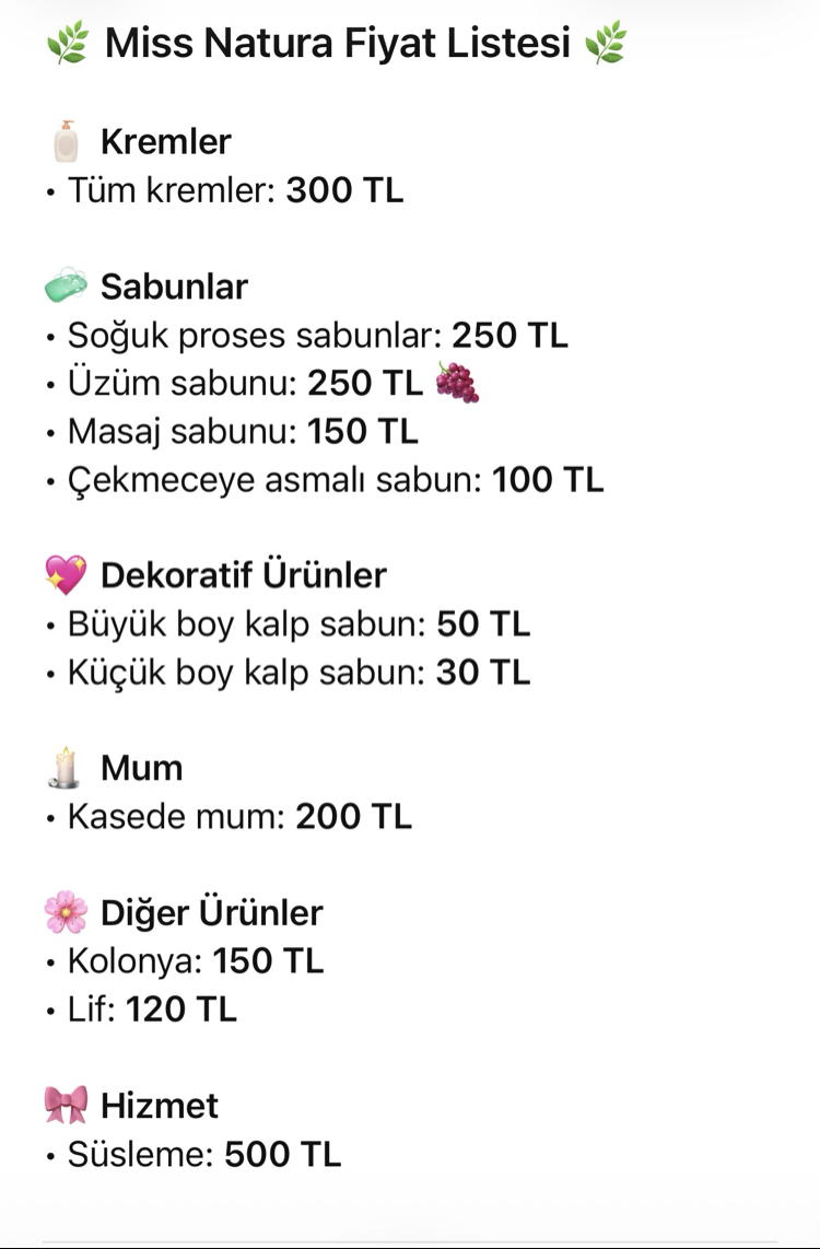 Sabun Söz Tepsisi