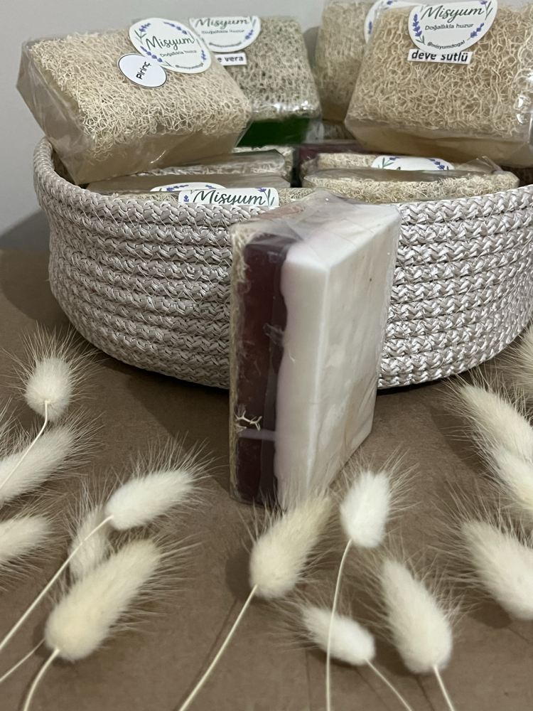  Eşek Sütlü & Ballı Doğal Sabun