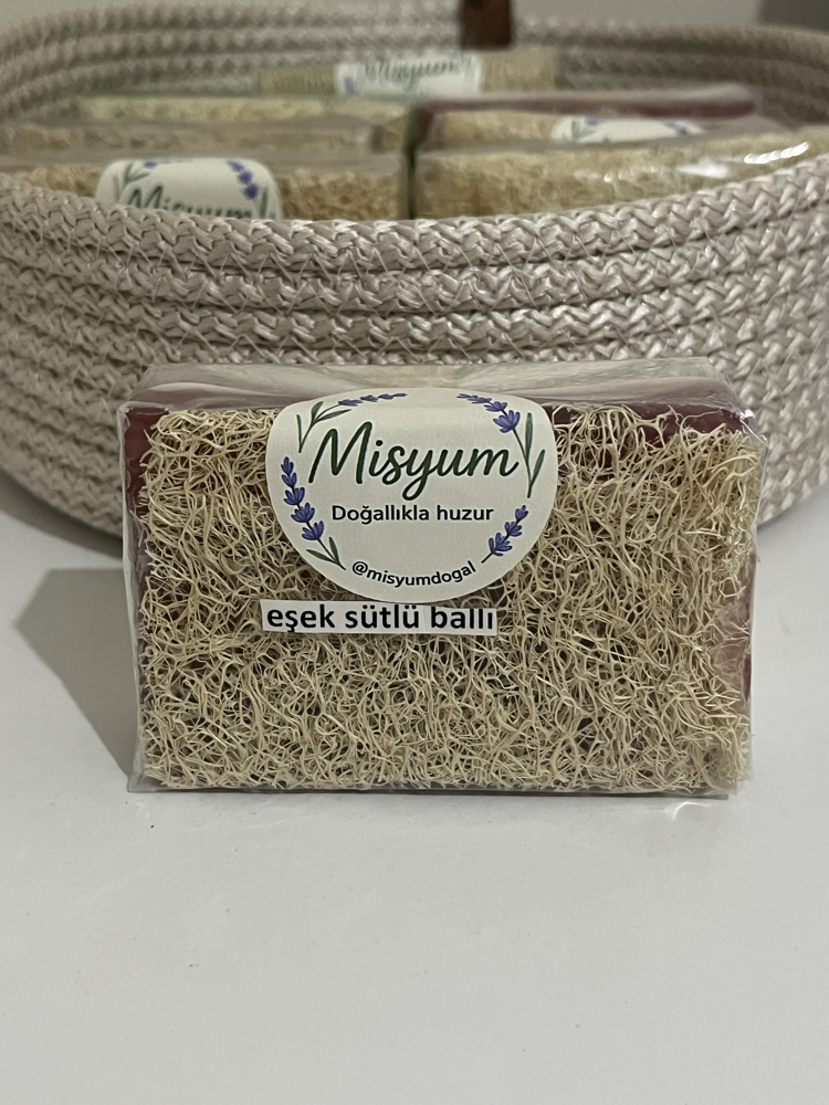  Eşek Sütlü & Ballı Doğal Sabun
