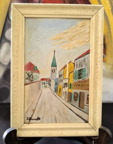 J. Burnett Yağlıboya Tablo