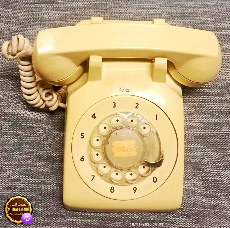 Netaş Çevirmeli Telefon | mithatefendiantik