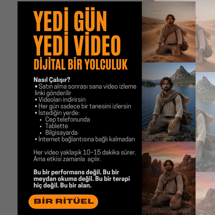 Yedi Sessizlik Tapınağı 7 Günlük Dijital Ritüel