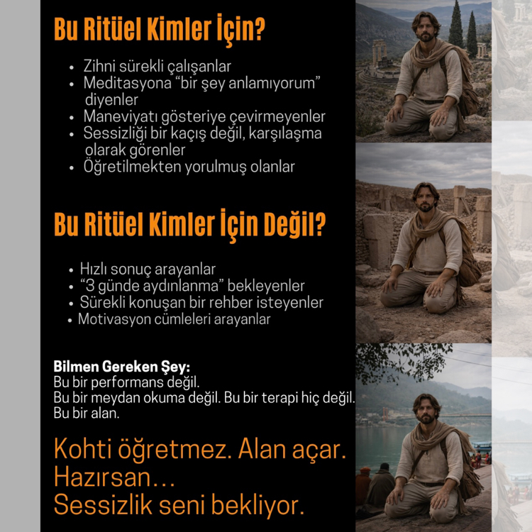 Yedi Sessizlik Tapınağı 7 Günlük Dijital Ritüel