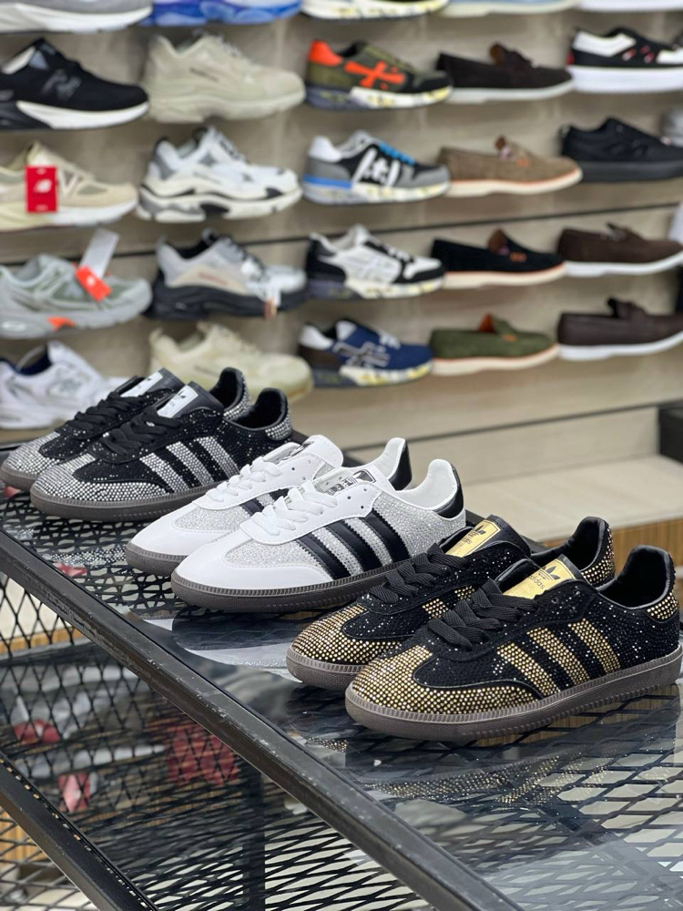 Adidas samba taşlı ayakkabı