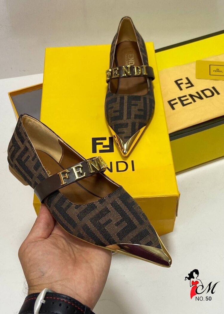 Fendi kahve babet 