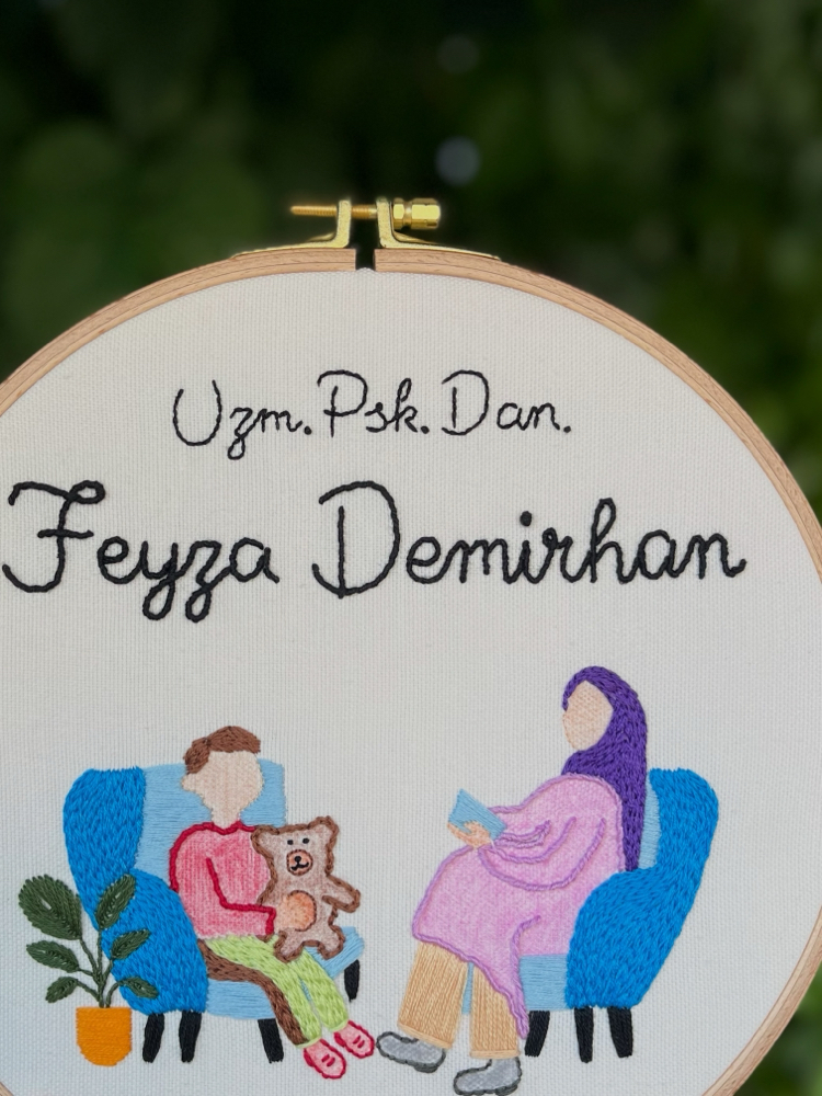 "Psk. Dan." meslek panosu (kişiselleştirilir)