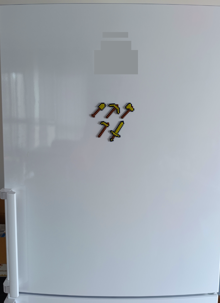 MINECRAFT Altın Magnet Seti