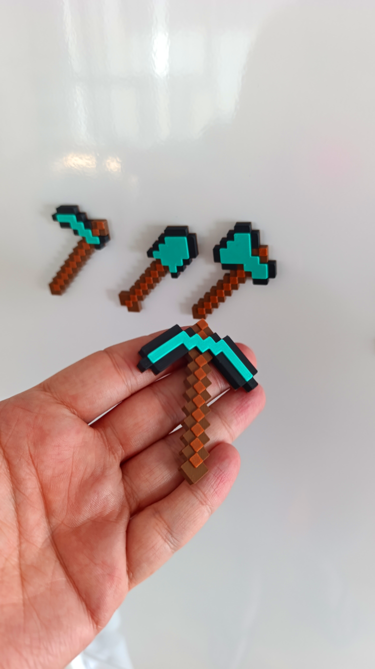 MINECRAFT Elmas Magnet Seti