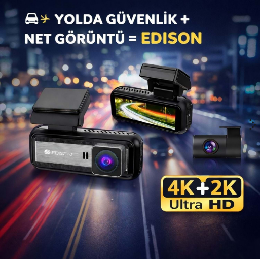 EDİSON ED-42 ARAÇ KAYIT KAMERASI