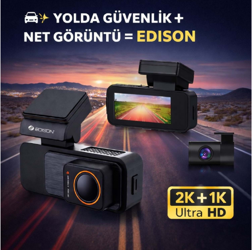 EDİSON ED-21 ARAÇ KAYIT KAMERASI