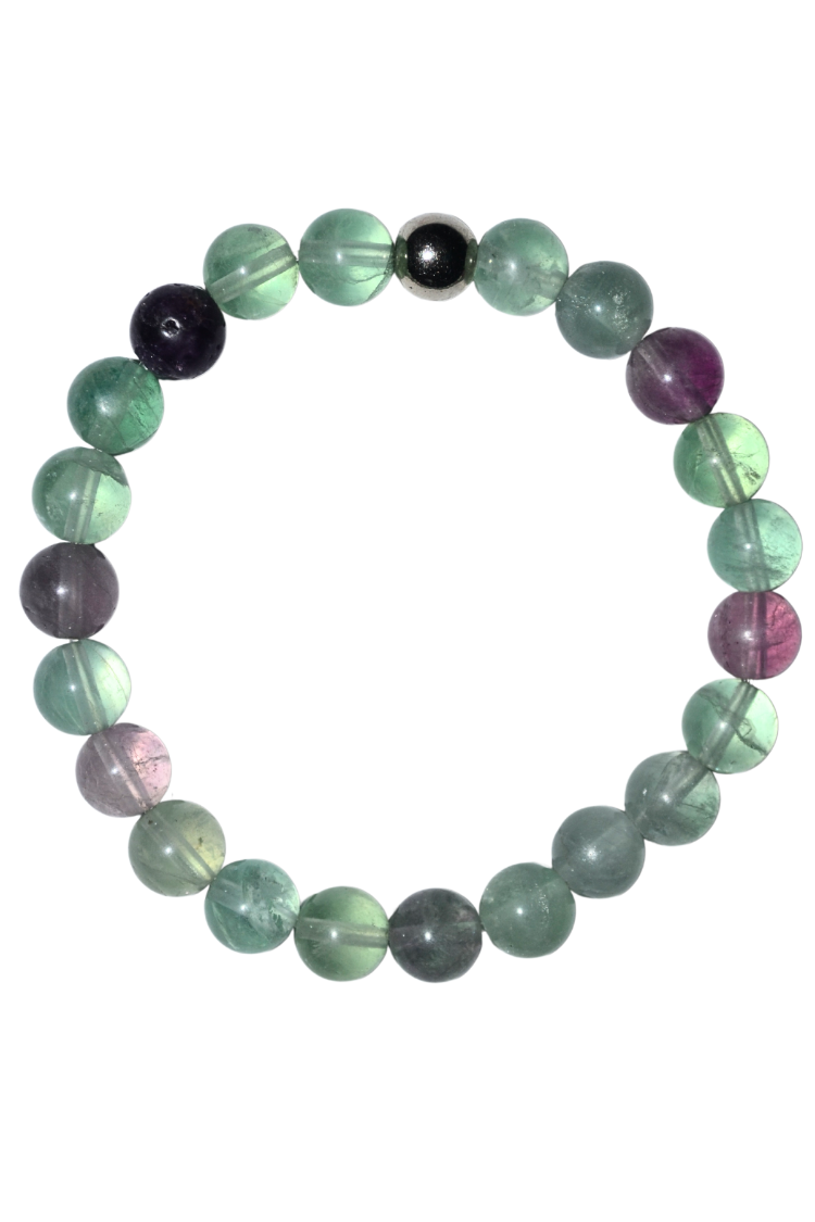 Florit Bileklik Doğaltaş 8mm Unisex