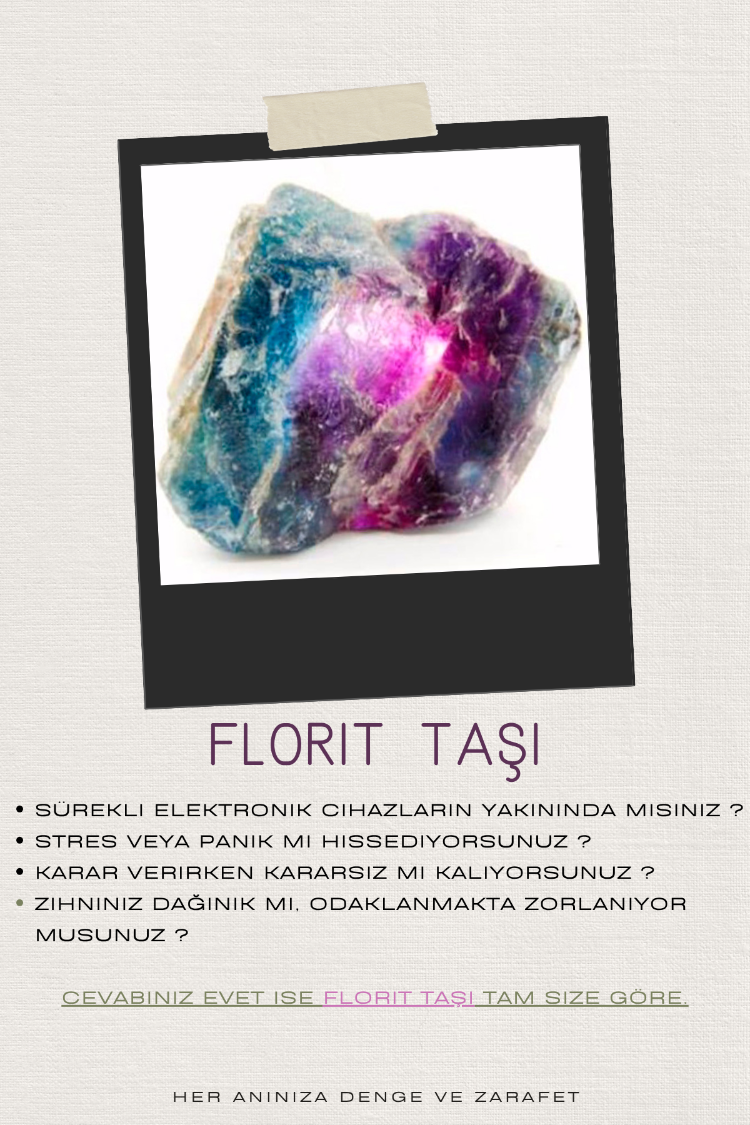 Florit Bileklik Doğaltaş 8mm Unisex