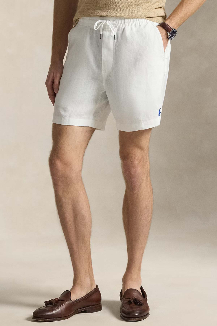 Ralph Lauren Keten Şort ( Beyaz )