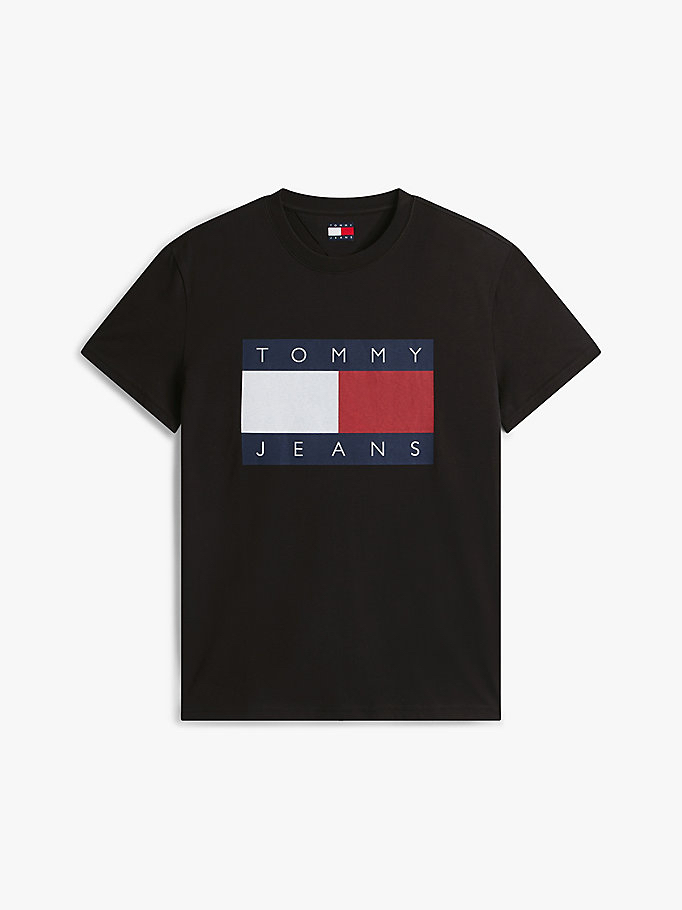 Tommy Hilfiger flag tişört ( siyah ) 