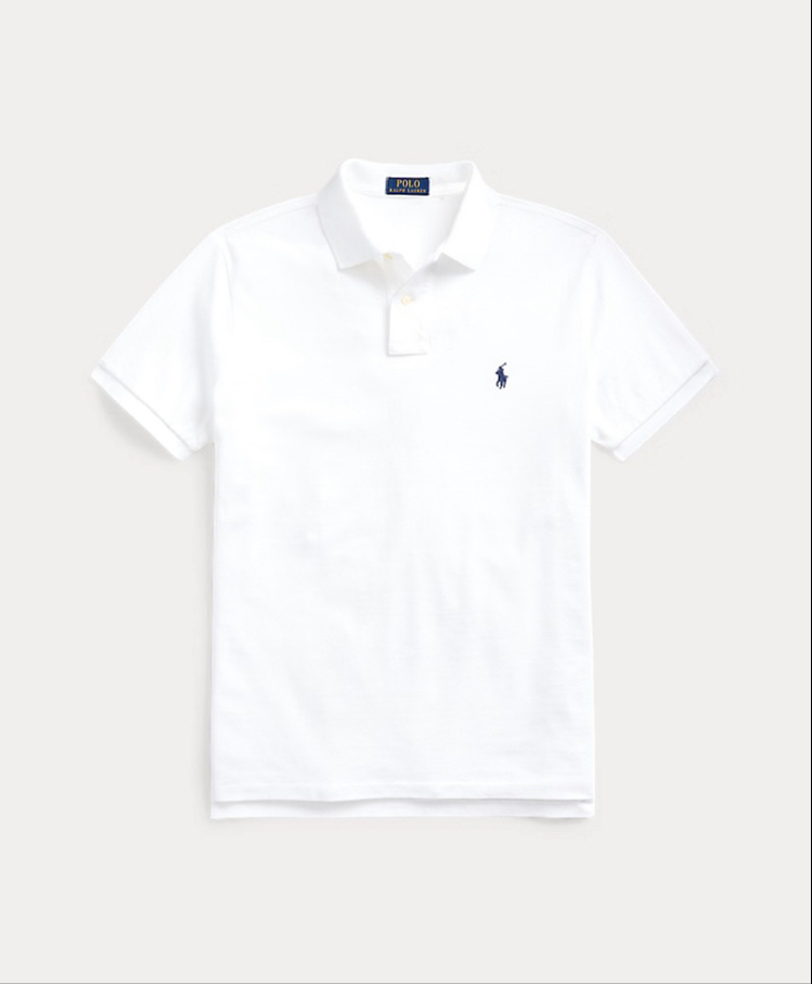 Ralph Lauren yakalı T-shirt ( Beyaz )