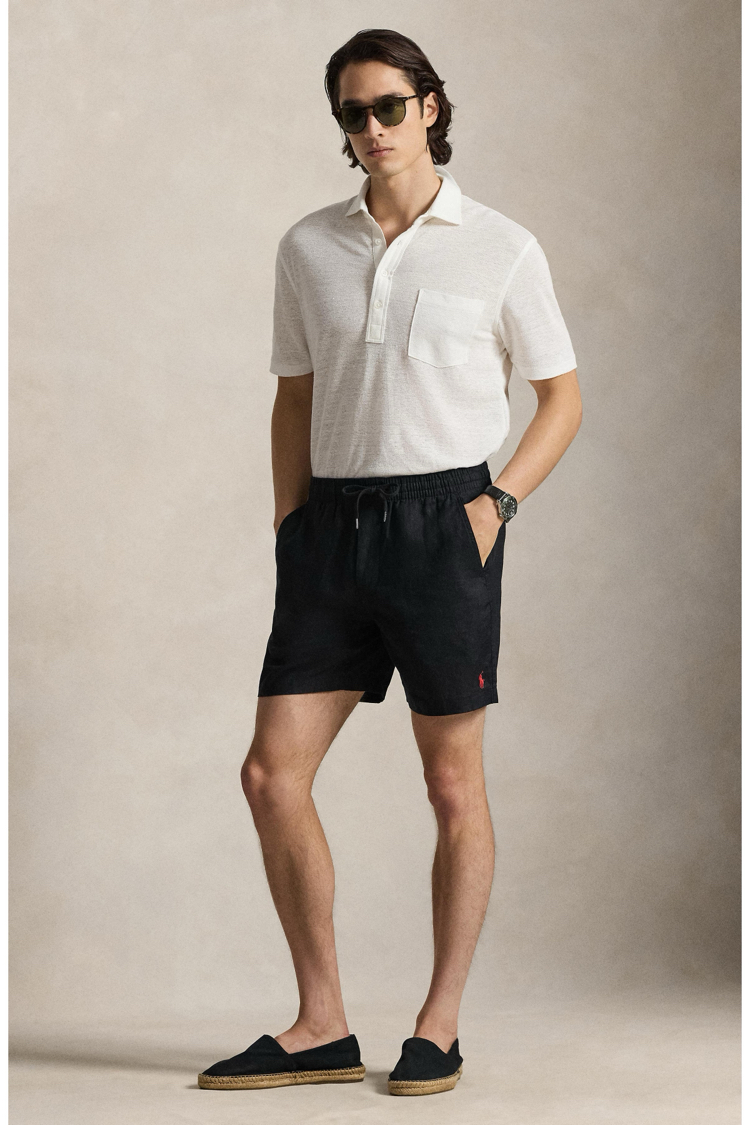Ralph Lauren Keten Şort ( Siyah )