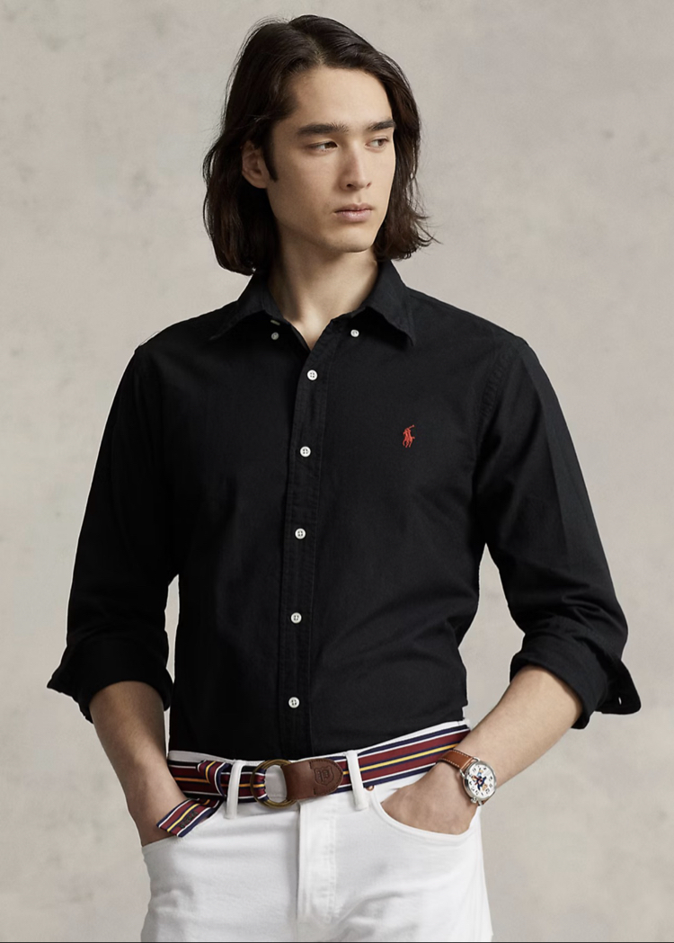 Ralph Lauren oxford gömlek (siyah )