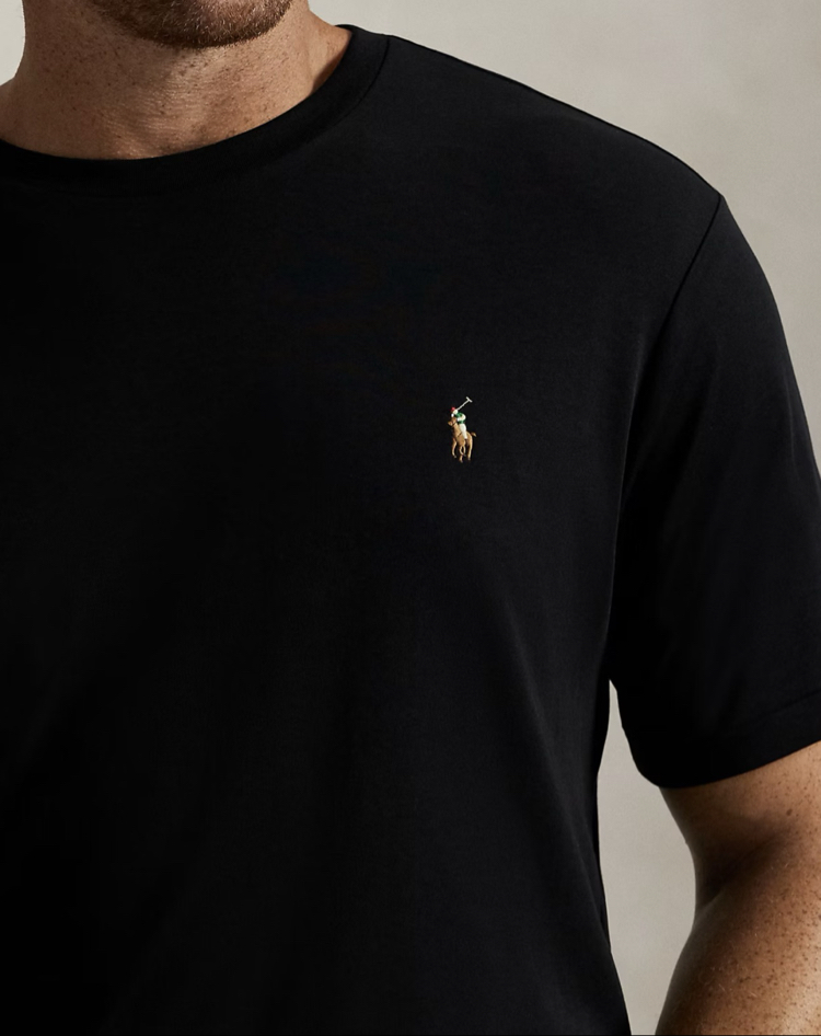 Golden Polo Ralph Lauren T-shirt (siyah)