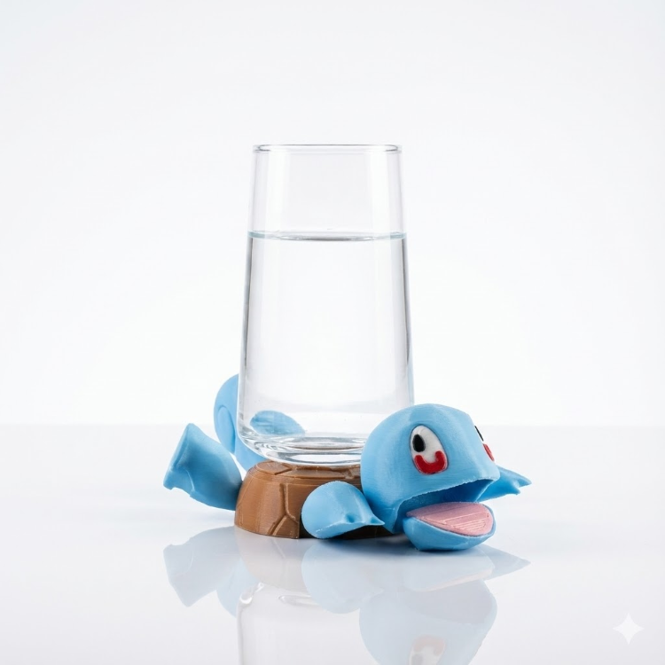Squirtle Bardak Altlığı