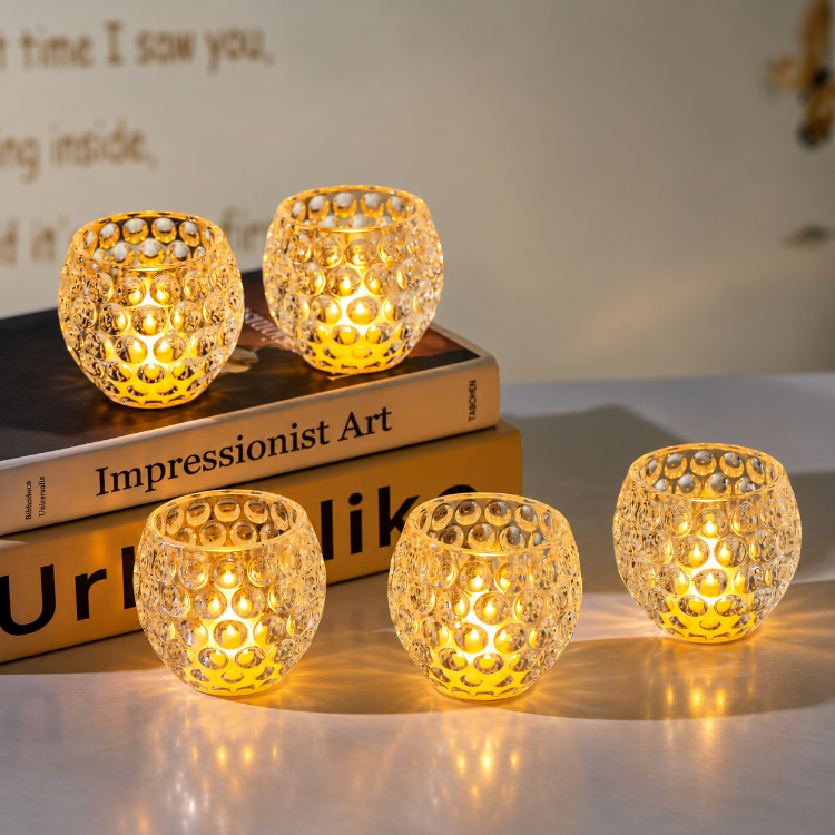 1 Adet Kristal Elmas Led Masa Lambası Pilli 