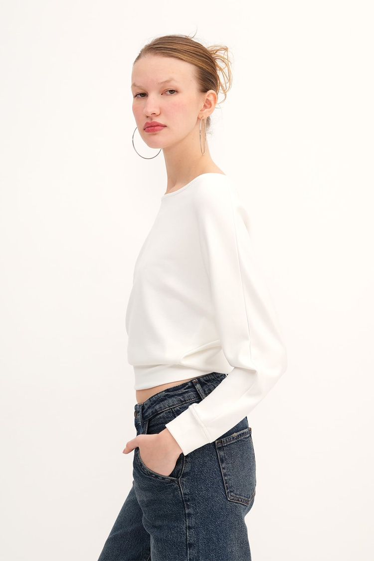 Modal kumaş sweatshirt 
