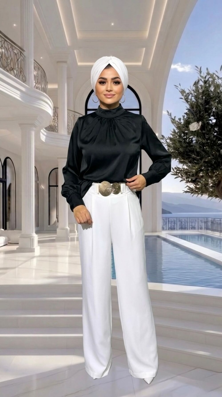 Lidya Siyah Gömlek