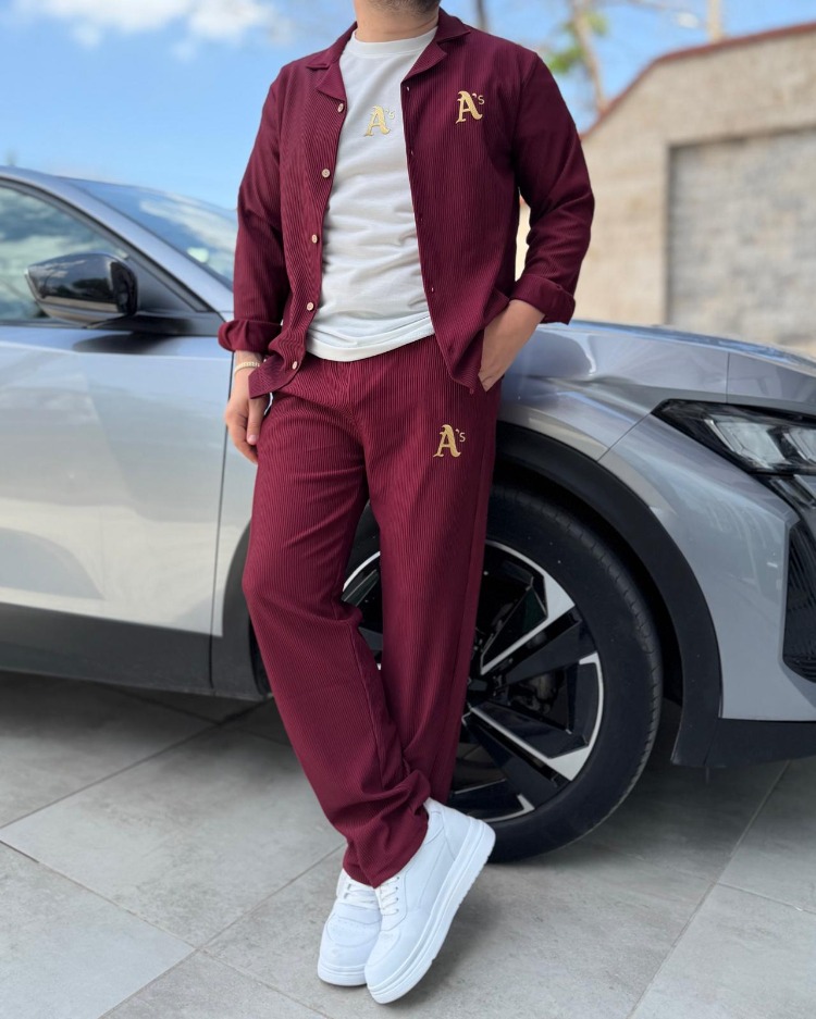 AS VİP KOMBİN BORDO ( T-SHİRT DAHİL )