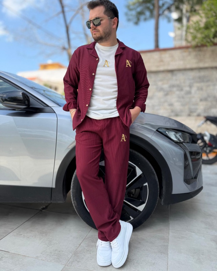 AS VİP KOMBİN BORDO ( T-SHİRT DAHİL )