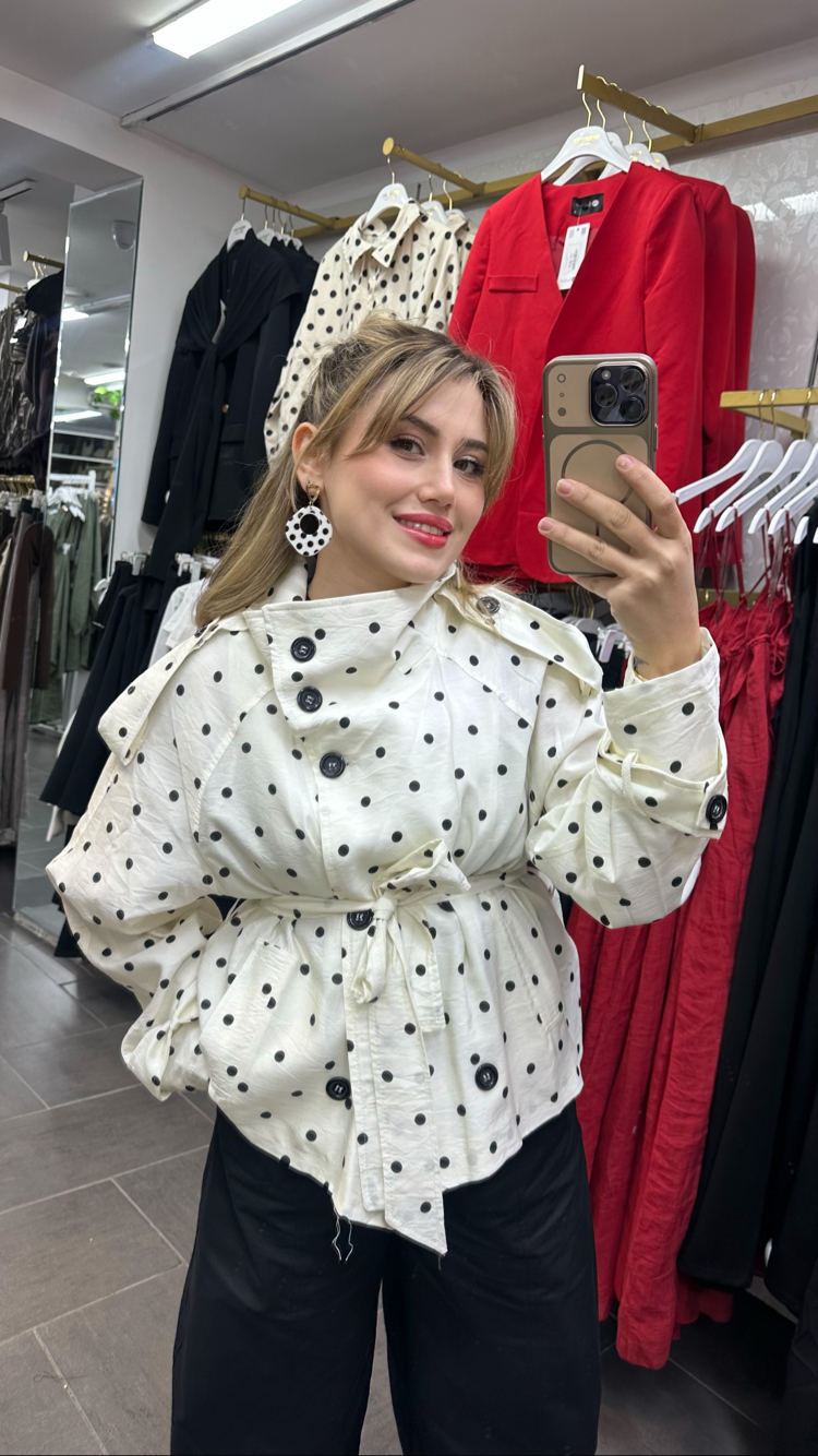 Puantiyeli Trenç 
