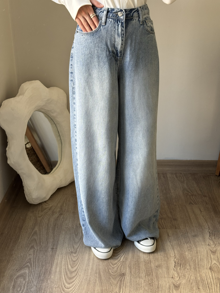 Tensel Kot Pantalon / mavi
