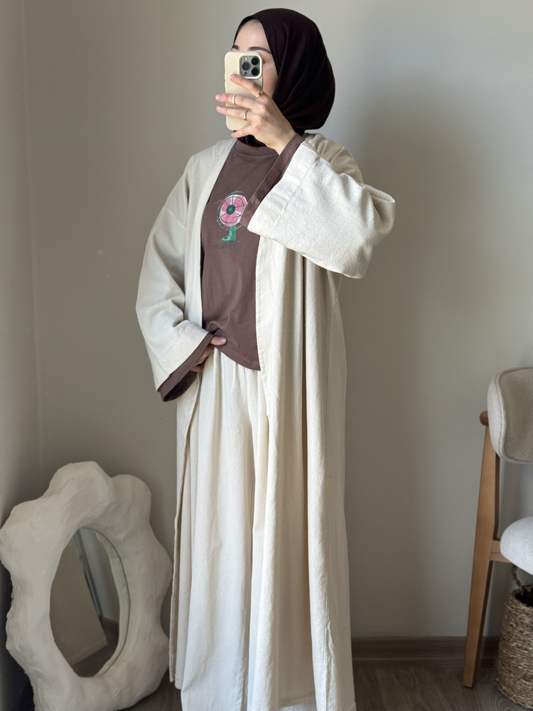 Kimono Takım / bej 