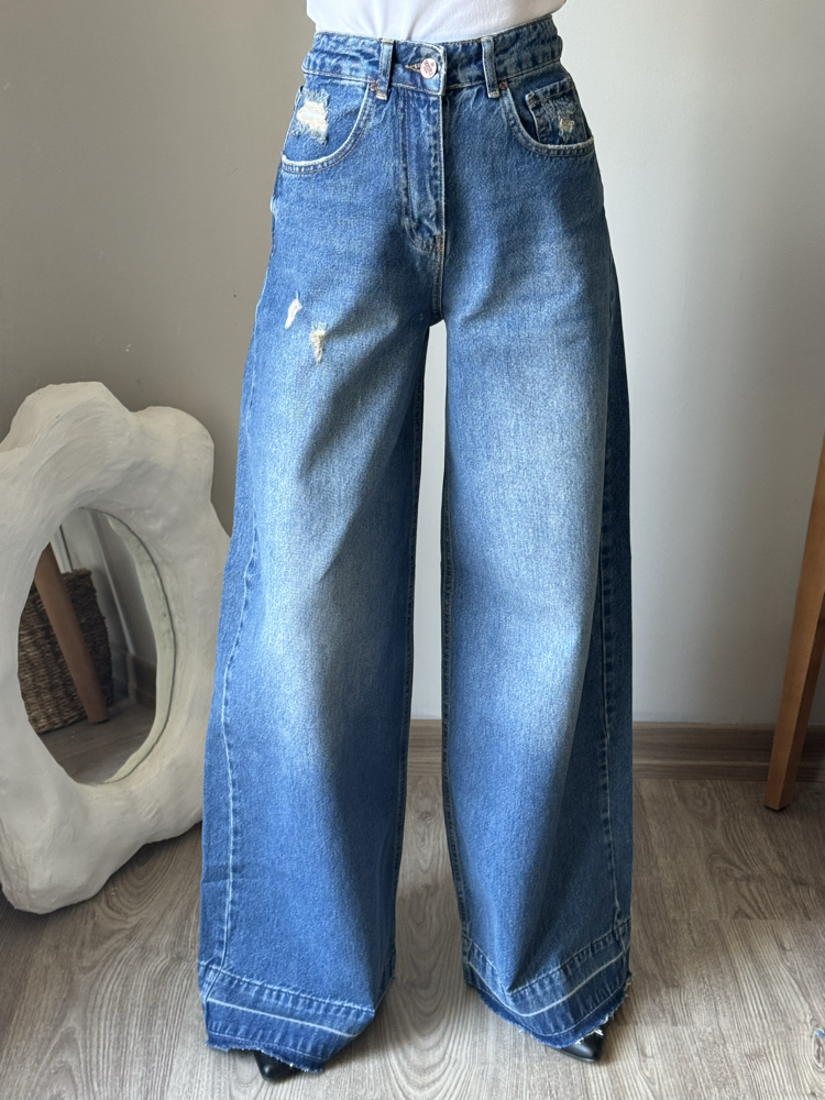 H&M model Wide Leg Jean