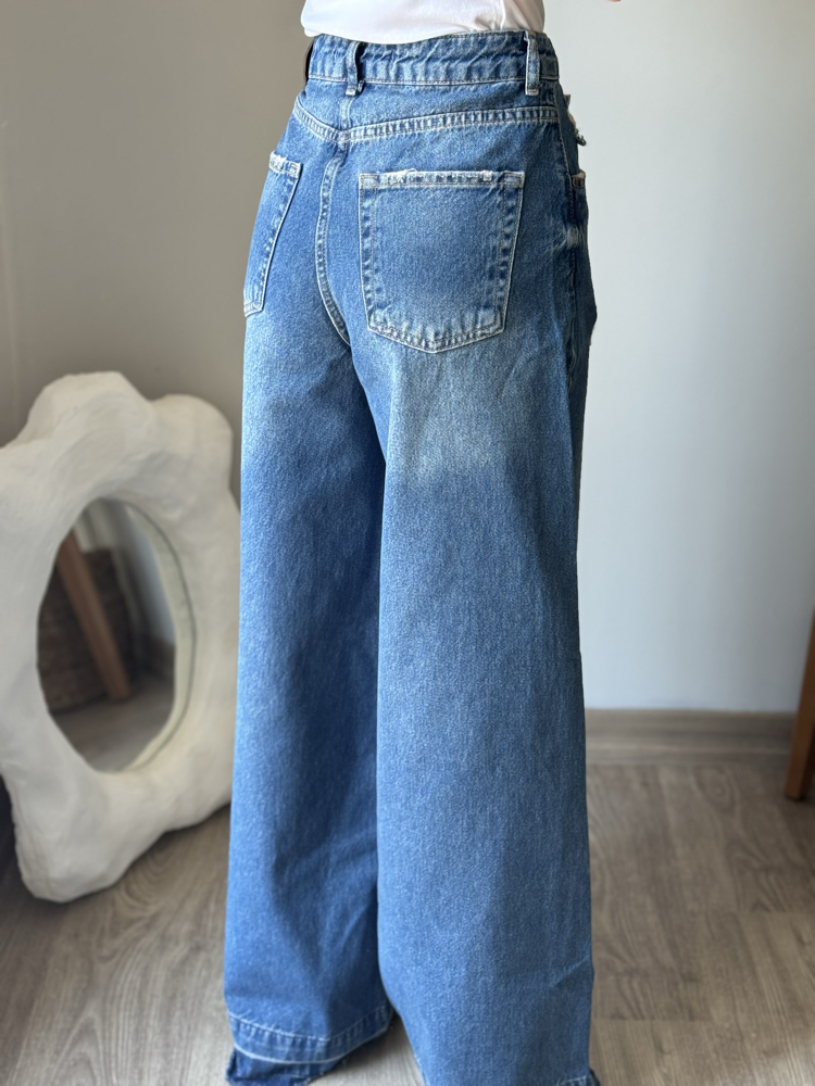 H&M model Wide Leg Jean