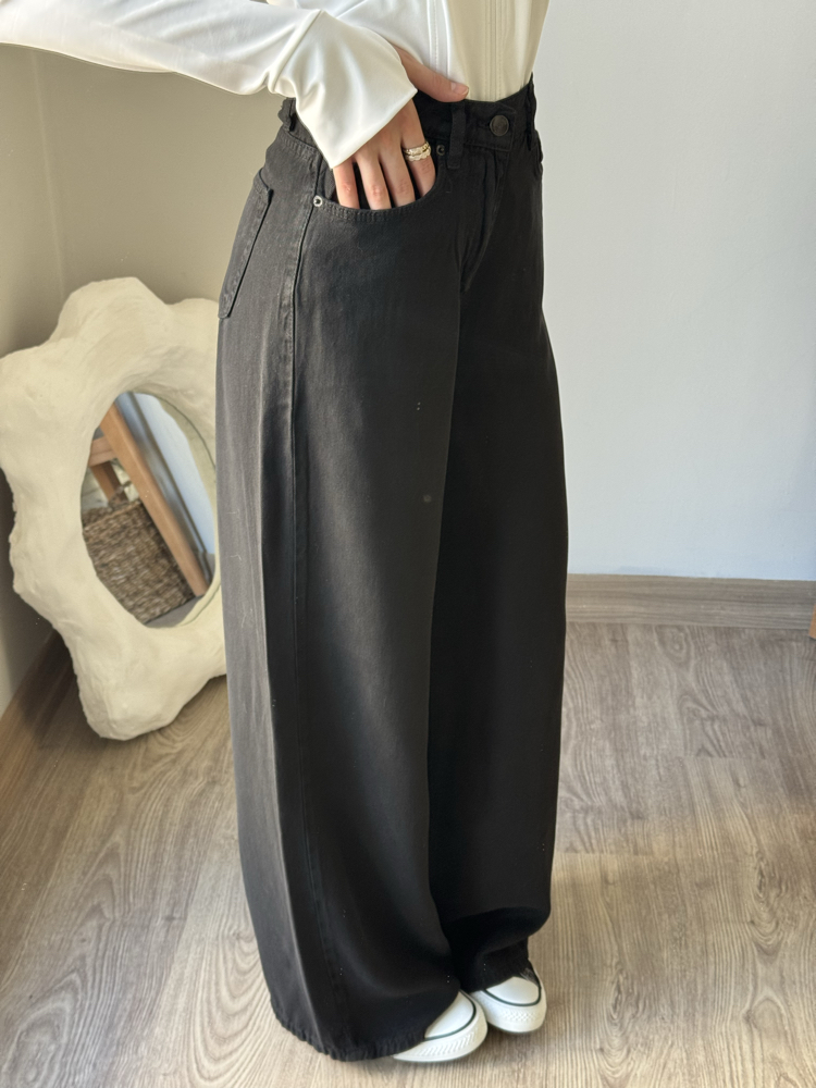 Tensel Kot Pantolon / siyah