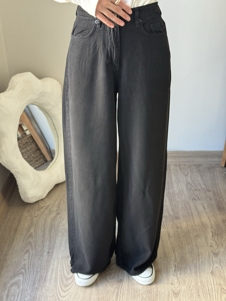 Tensel Kot Pantolon / siyah