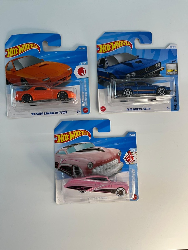 3'lü lot Mazda Alfa Romeo Pink Passıon