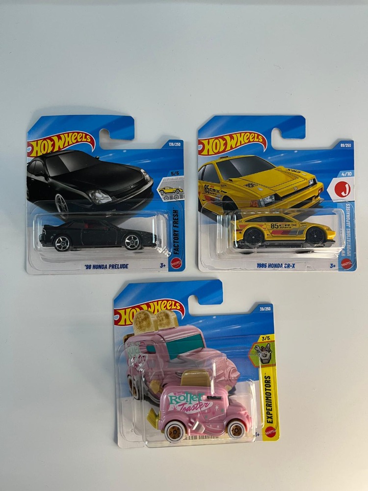 3'lü lot Honda Prelude Honda Crx Fantastik